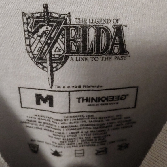 Rare The Legend of Zelda Super Nintendo Tee - Picture 3 of 3